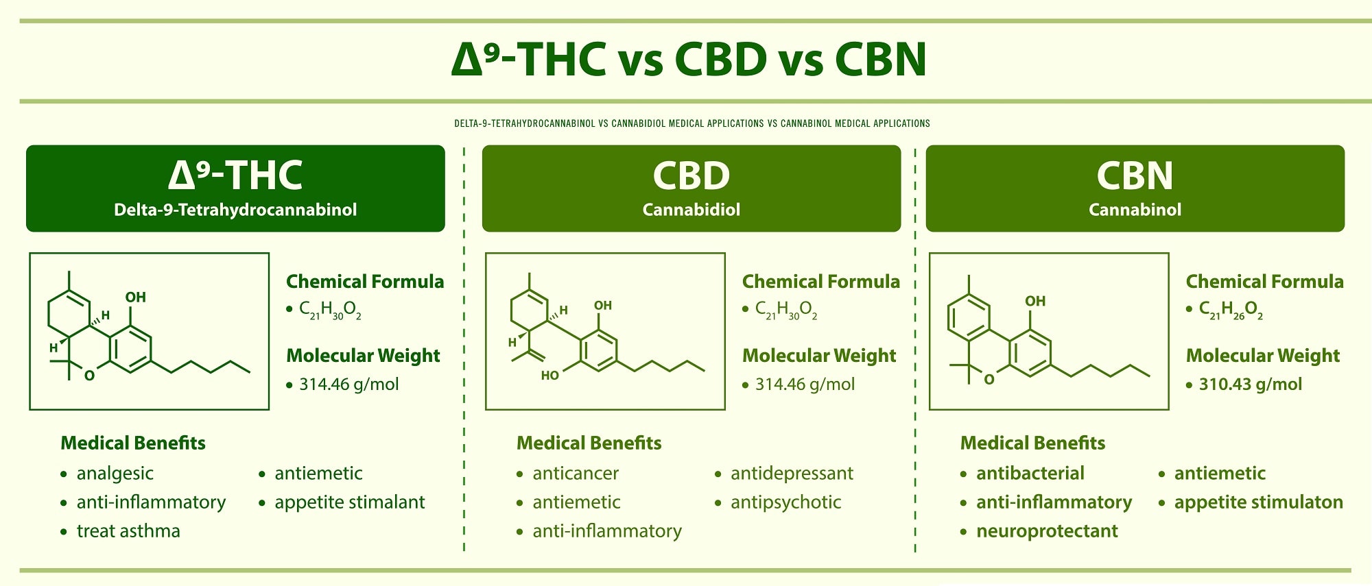 THC, CBD, or CBN - What Is Better for You?